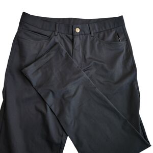 Barbell Apparel Performance Golf Jeans Pants Men 32 Black Straight Fit Stretch 